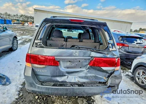 2010 Honda Odyssey Ex z USA, uszkodzony, nr VIN 5FNRL3H48AB027862